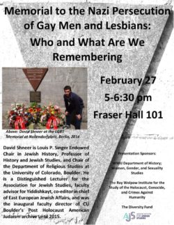 David Shneer Poster 1