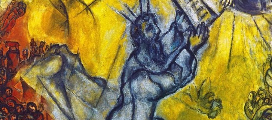 Moses-10 Commandments Chagall Moses-10 Commandments Chagall